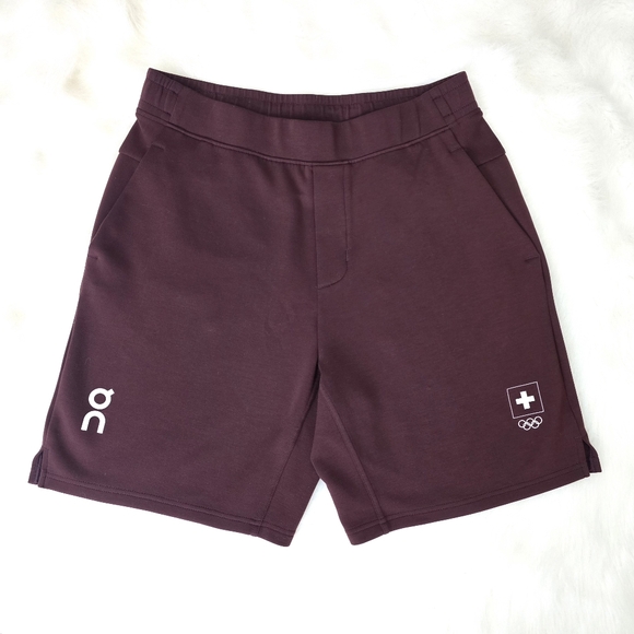 On Running Other - On Running Swiss Olympic Sweat Shorts Men's Large